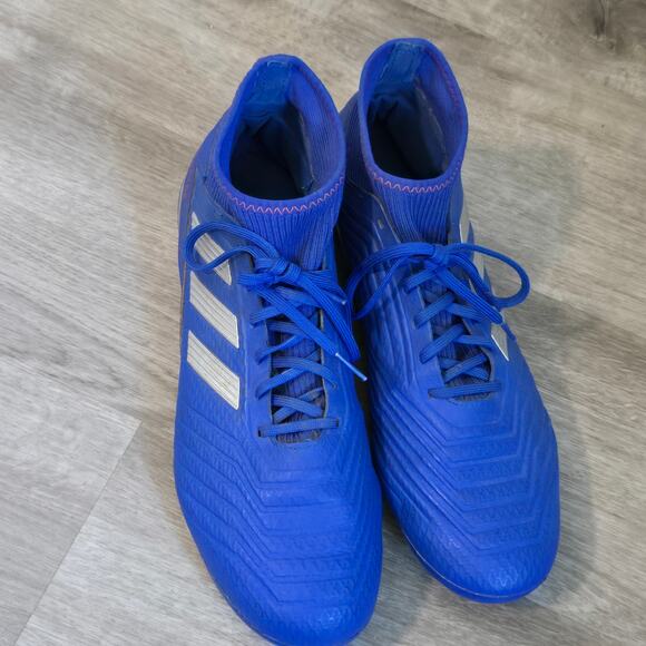 Adidas Predator 19.3 FG Soccer Cleat Men Size 12 Bold Blue Exhibit Pack main image 8
